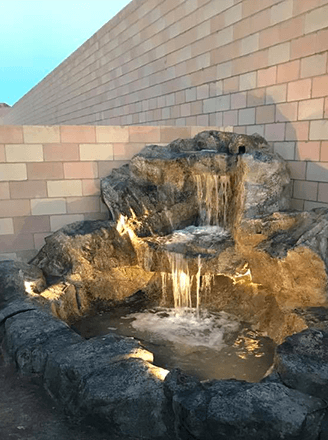 <p>Relax with the sound of running water from a custom designed backyard water feature that fits your style and budget.</p>
